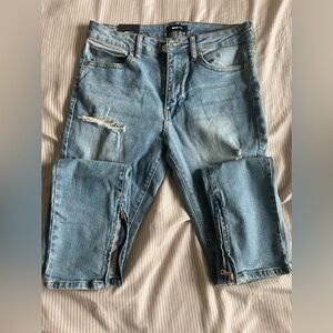 Fashion Nova Distressed Denim